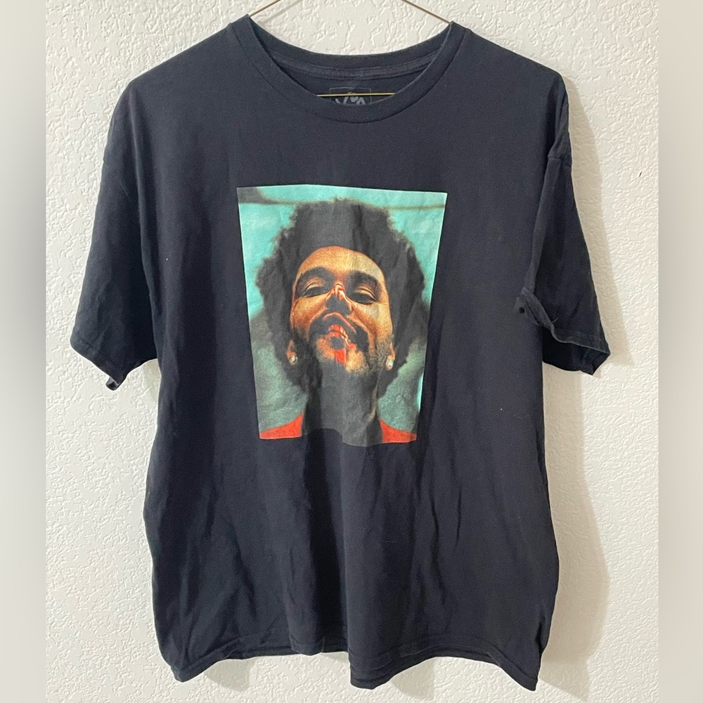 The Weekend After Hours Bloody Mouth Graphic XL Shirt